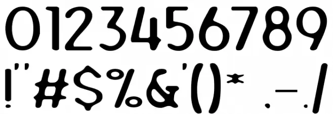 Gihun Font OTHER CHARS