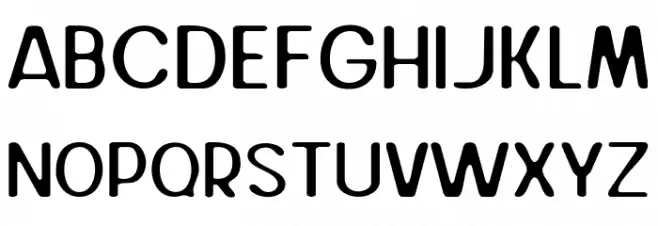 Gihun フォント 大文字