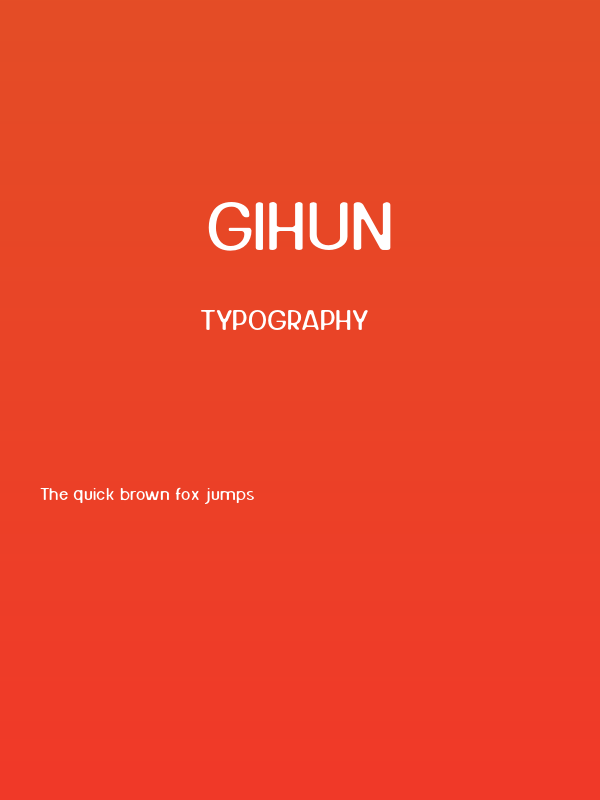 Gihun Poster