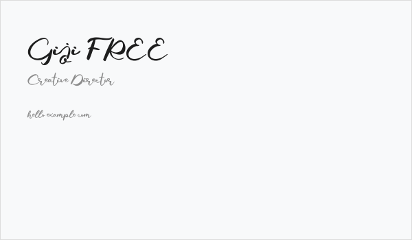Giji FREE Business Card