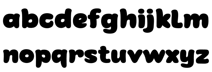 Gijsuy-Regular Font LOWERCASE