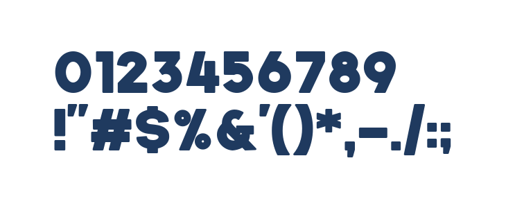 Gila Bold Other Characters