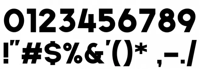 Gila Font OTHER CHARS