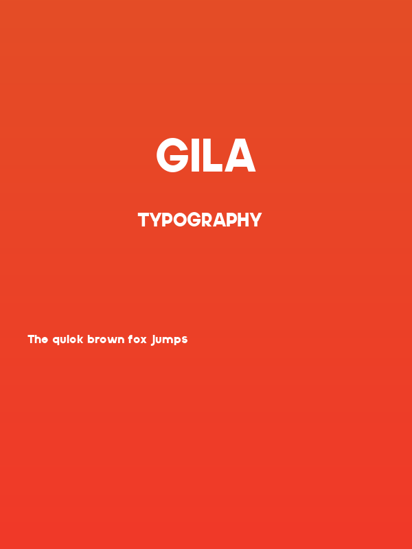 Gila Poster