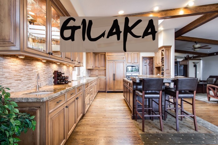 Gilaka Font examples