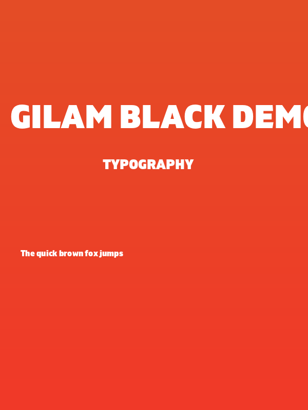 Gilam Black DEMO Poster