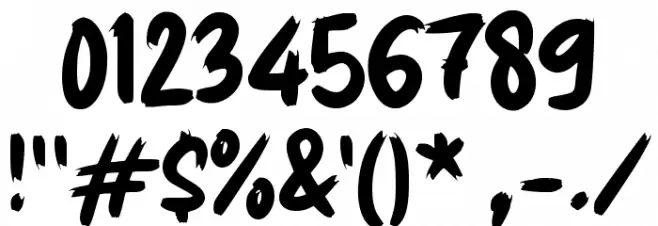 Gilap Font OTHER CHARS