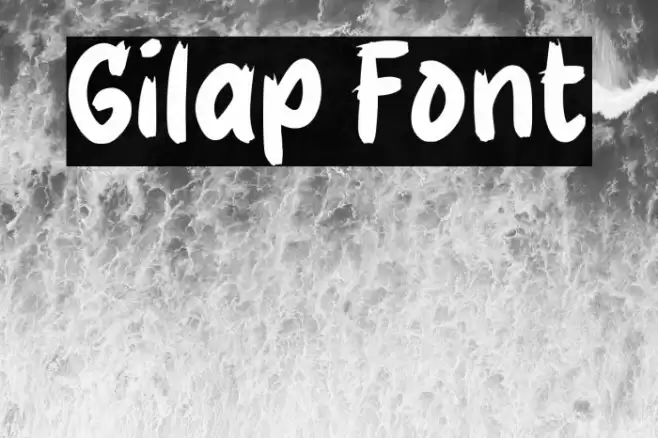 Gilap Font examples