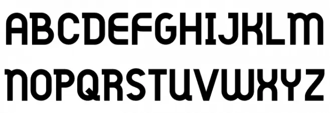 Gilbert Bold - Preview4 Font Litere mari