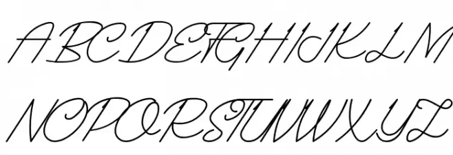 Gilbert Einstein Italic Fonte MAIÚSCULAS