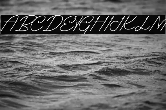 Gilbert Einstein Italic Font examples