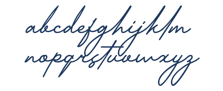 Gilbert Einstein Italic Lowercase