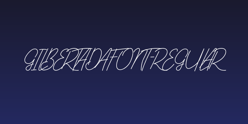 GilbertaDafont-Regular Social Header