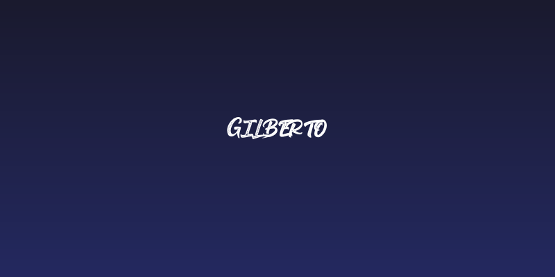 Gilberto Social Header