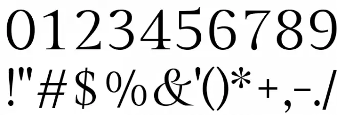 Gilda Display Font OTHER CHARS