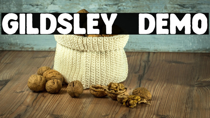 Gildsley   DEMO Example 1