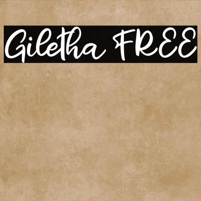 Giletha FREE Example 2