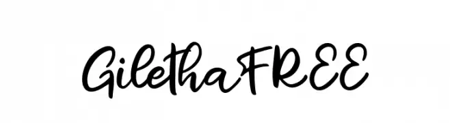 GilethaFREE  免费字体下载
