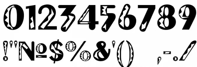 Gilgongo Doro Font OTHER CHARS