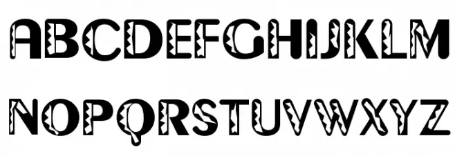 Gilgongo Doro Шрифта ВЕРХНИЙ
