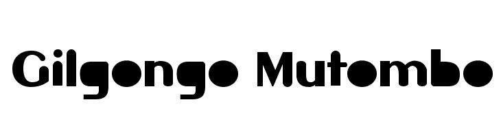 Gilgongo Mutombo 