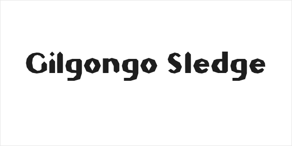 Gilgongo Sledge Logo