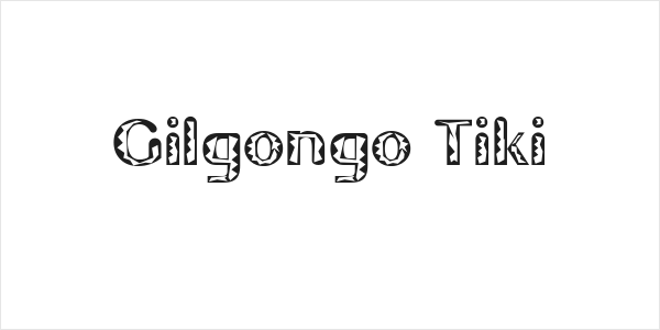 Gilgongo Tiki Logo