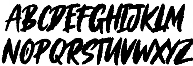 Gillattoz Schriftart Groß