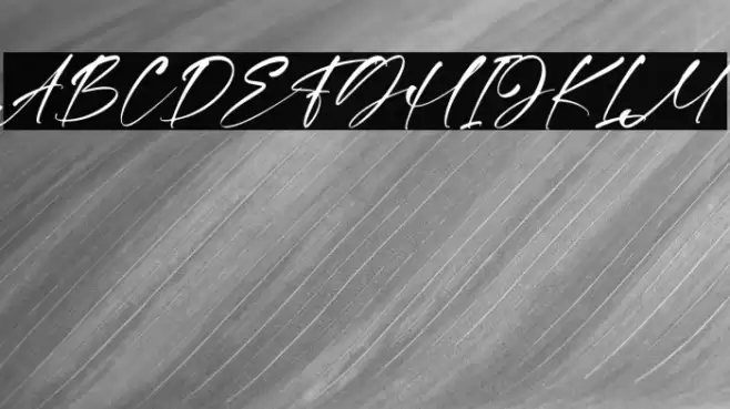 Gilliany Font examples