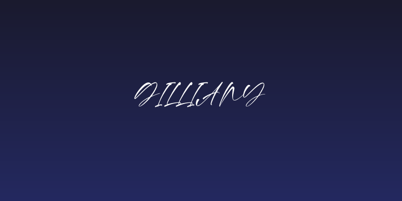 Gilliany Social Header