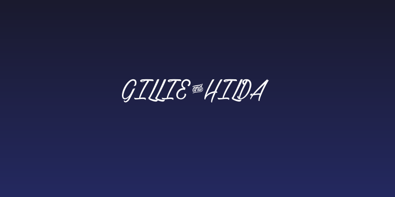 Gillie&Hilda  Social Header