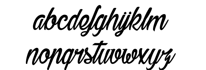 Gillie&Hilda Font LOWERCASE