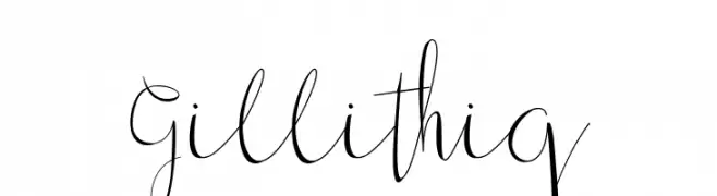 Gillithig  Fuentes Gratis Descargar