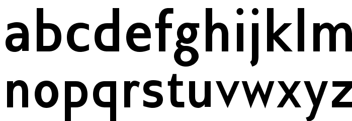 GilliusADF-BoldCond Font LOWERCASE