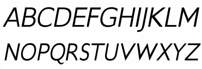 GilliusADFNo2-Italic Polices MAJUSCULES