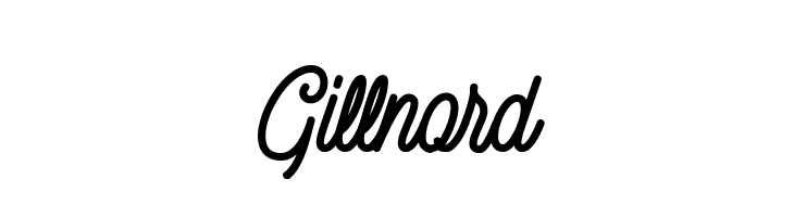 Gillnord Font - FFonts.net