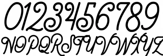 Gillnord Font OTHER CHARS