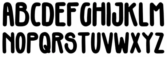 Gillphong-Regular Schriftart Groß