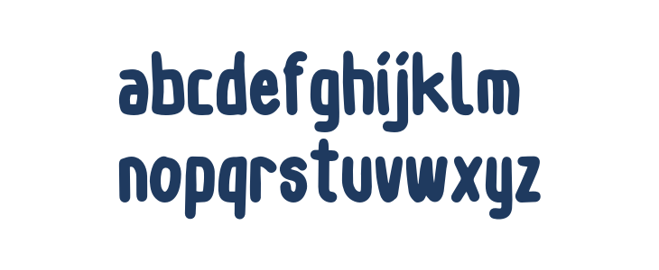 Gillphong-Regular Lowercase