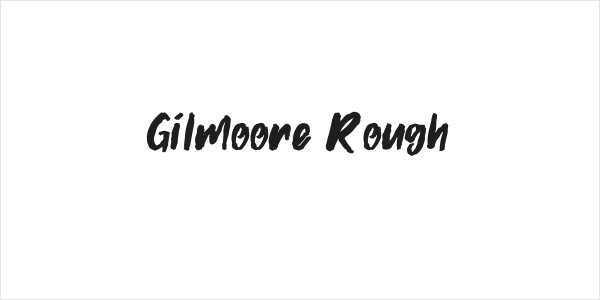 Gilmoore Rough Logo