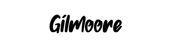 Gilmoore  font caratteri gratis