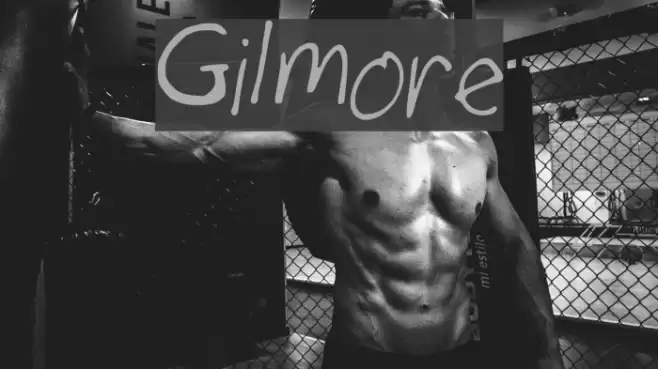 Gilmore フォント examples