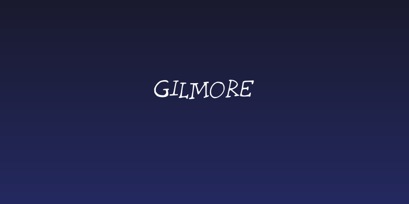 Gilmore Social Header