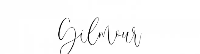 Gilmour  Descarca Fonturi Gratis