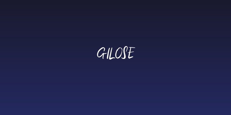 Gilose Social Header