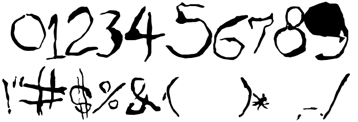 Gim Font OTHER CHARS