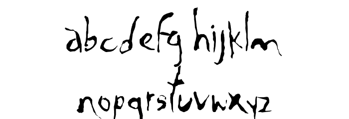 Gim Font LOWERCASE