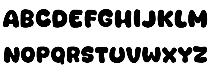 Gimbot Font UPPERCASE