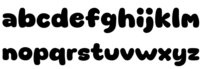 Gimbot Font LOWERCASE