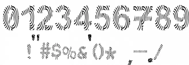 Gimcracks Font OTHER CHARS